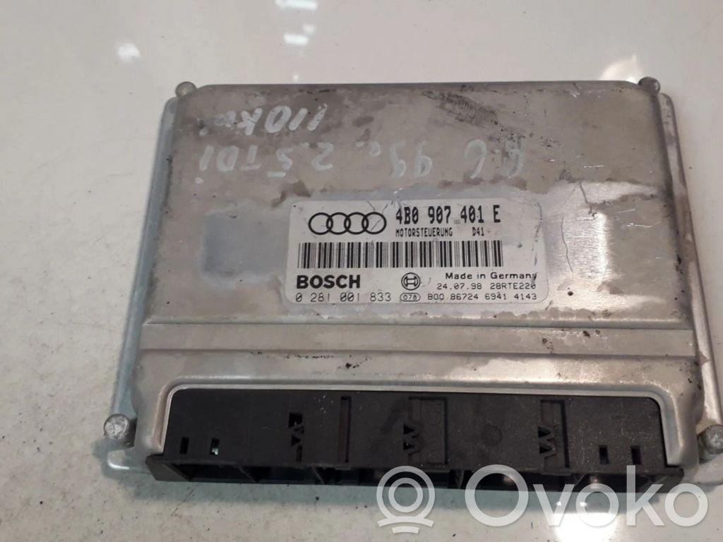 Unidad de control/módulo del motor   0281001838,4B0907401E,0281001838,4B0907401E