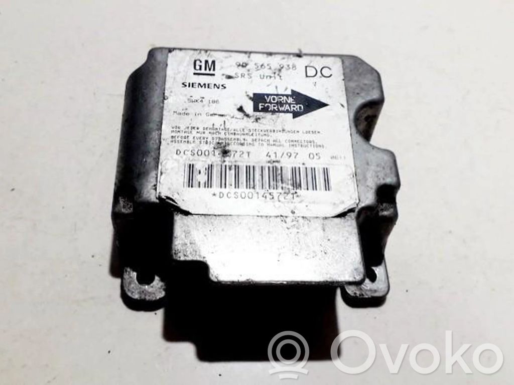 Opel Omega B1 Turvatyynyn ohjainlaite/moduuli 