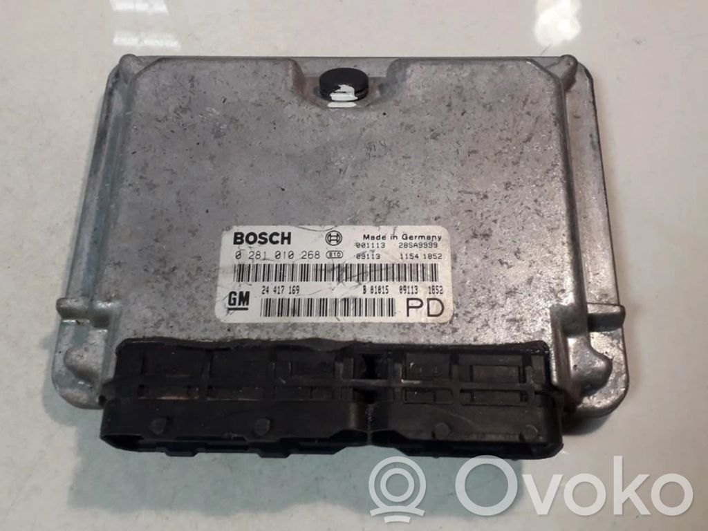 Opel Zafira A Centralina/modulo del motore 