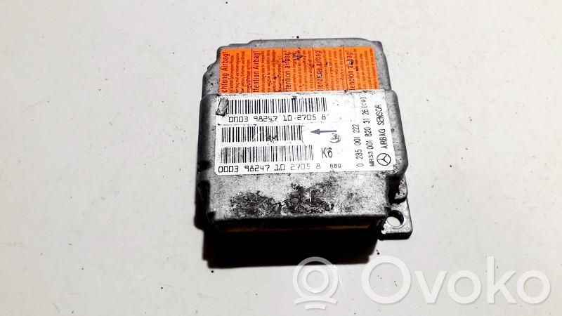 Mercedes-Benz A W168 Centralina/modulo airbag