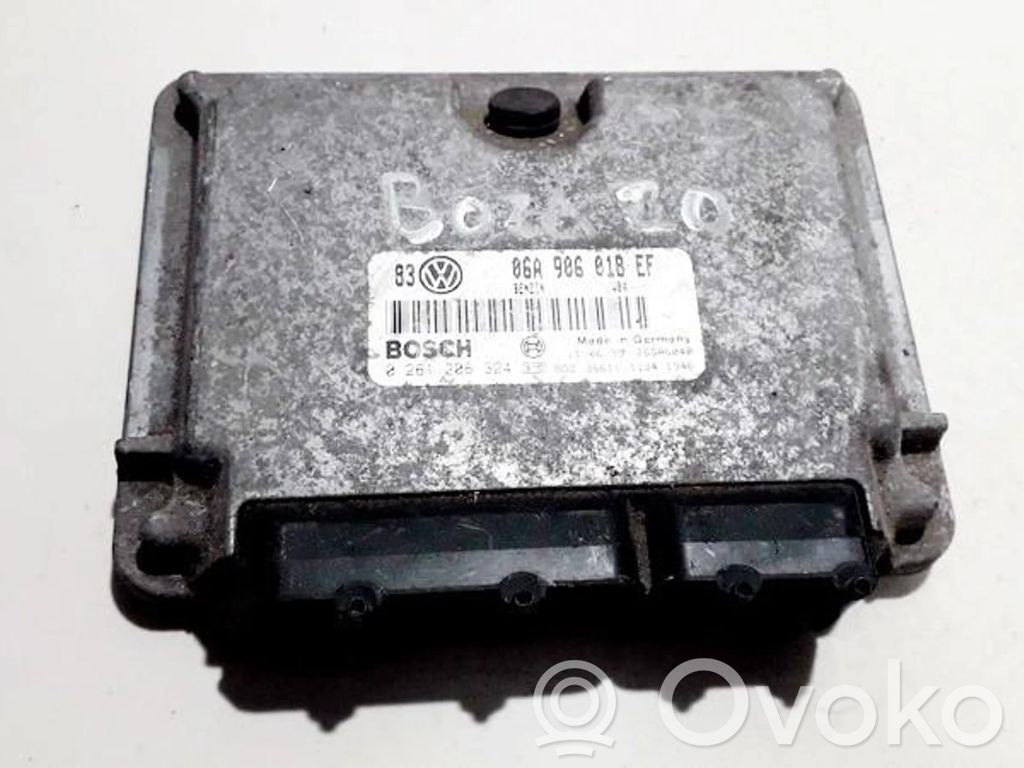 Unidad de control/módulo del motor   06A906018EF,0261206324,06A906018EF