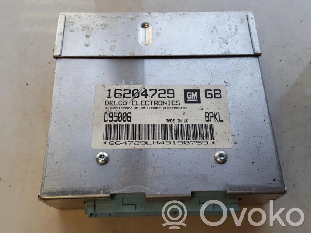 Engine control unit/module   16204729,D95006,16204729,D95006