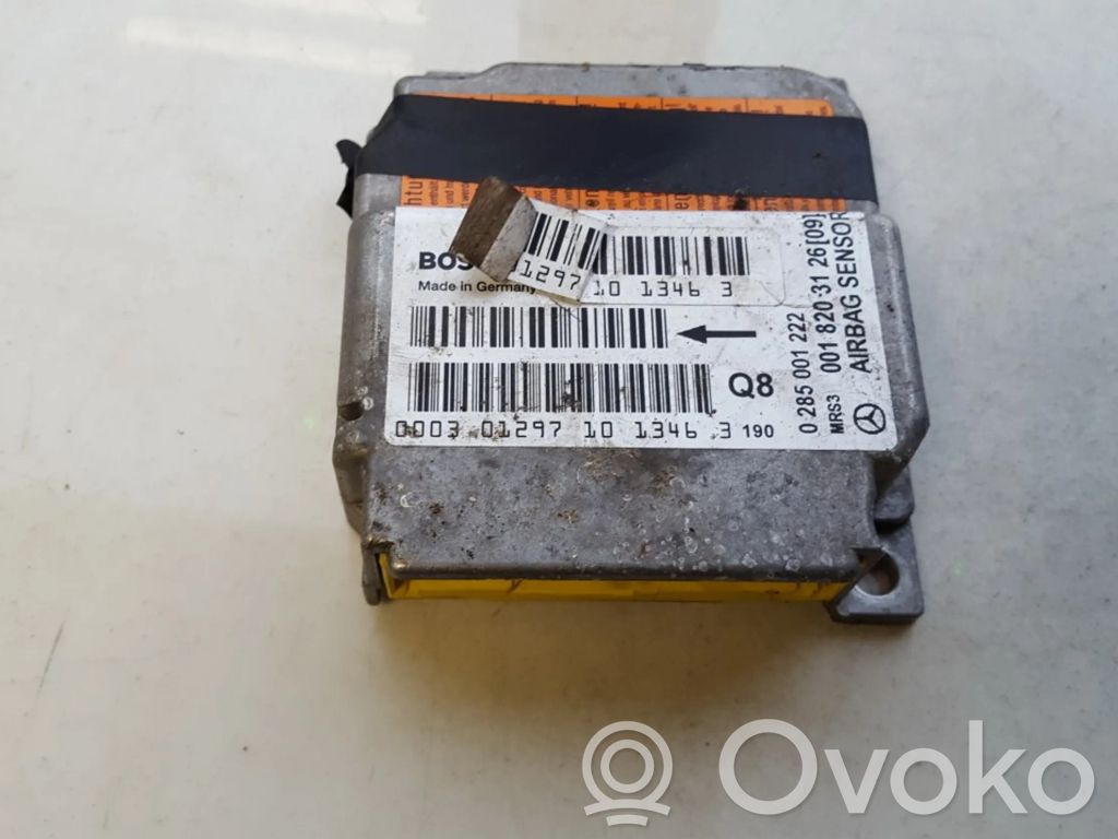 Mercedes-Benz A W168 Centralina/modulo airbag