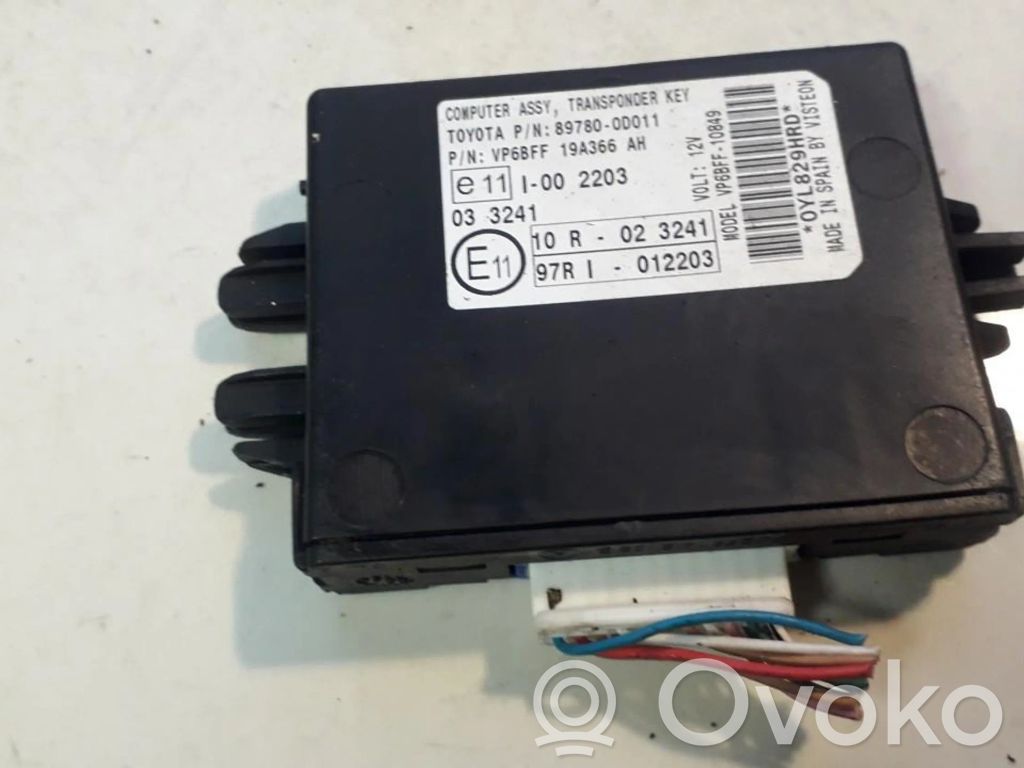 Altre centraline/moduli   897800D011,897800D011,897800D011,897800D011