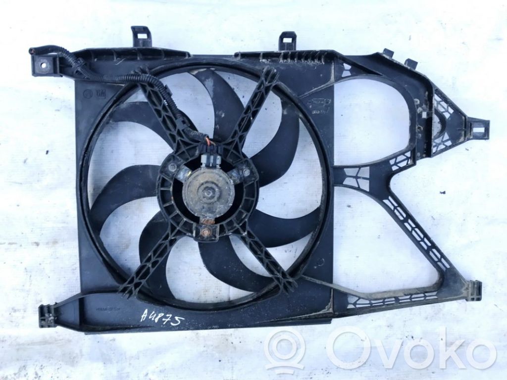 Opel Corsa C Convogliatore ventilatore raffreddamento del radiatore 