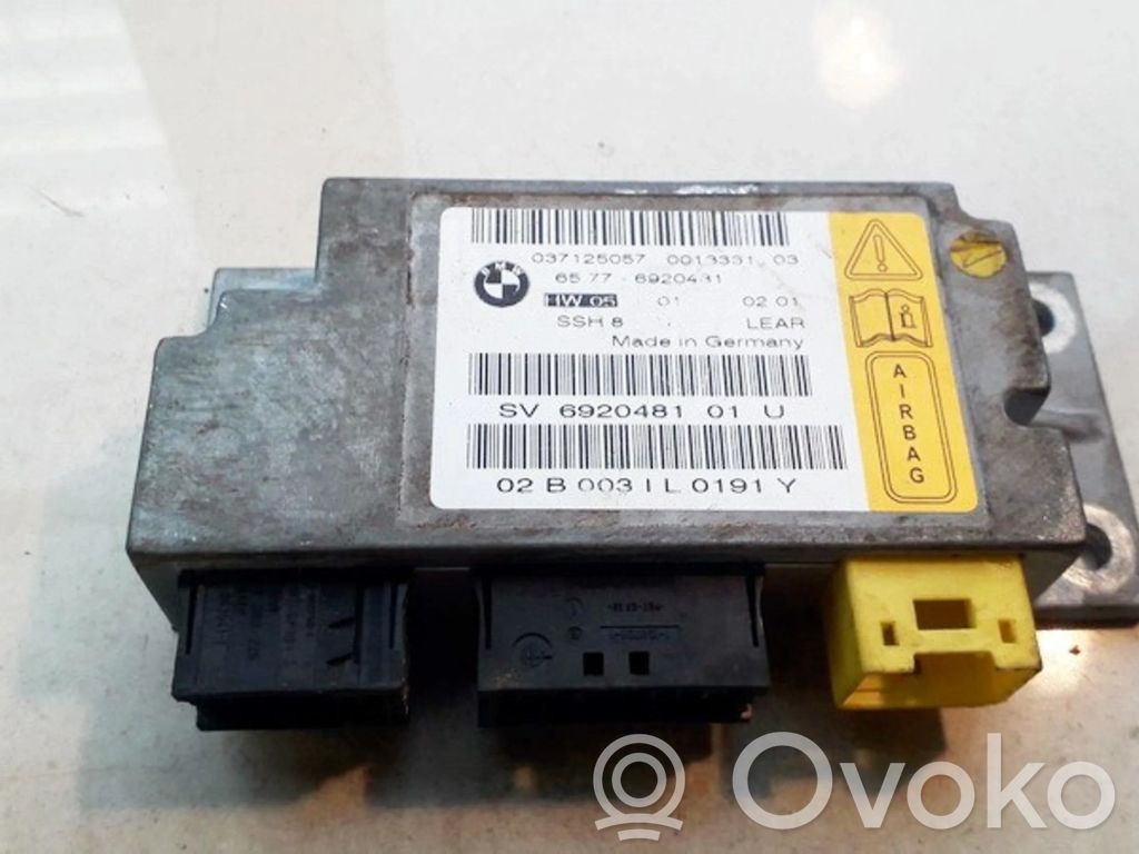 Turvatyynyn ohjainlaite/moduuli   65776920481,692048101,65776920481,6920481