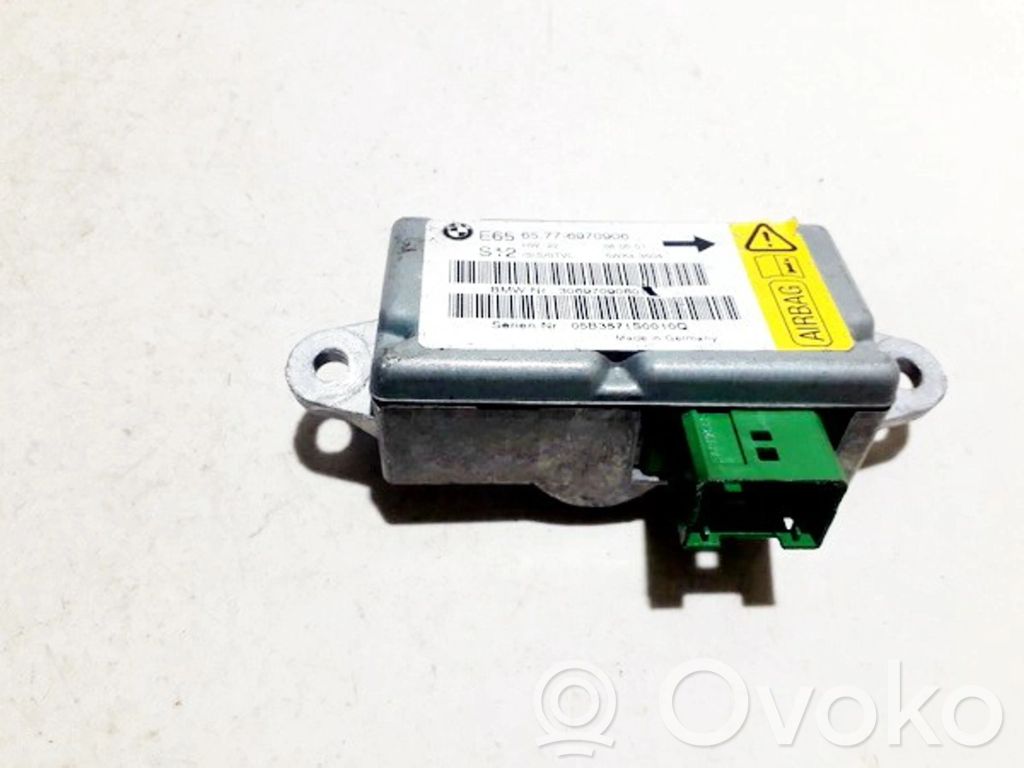 Sensor impacto/accidente para activar Airbag   65776970906,5WK43504,3504,5WK4,65776970906