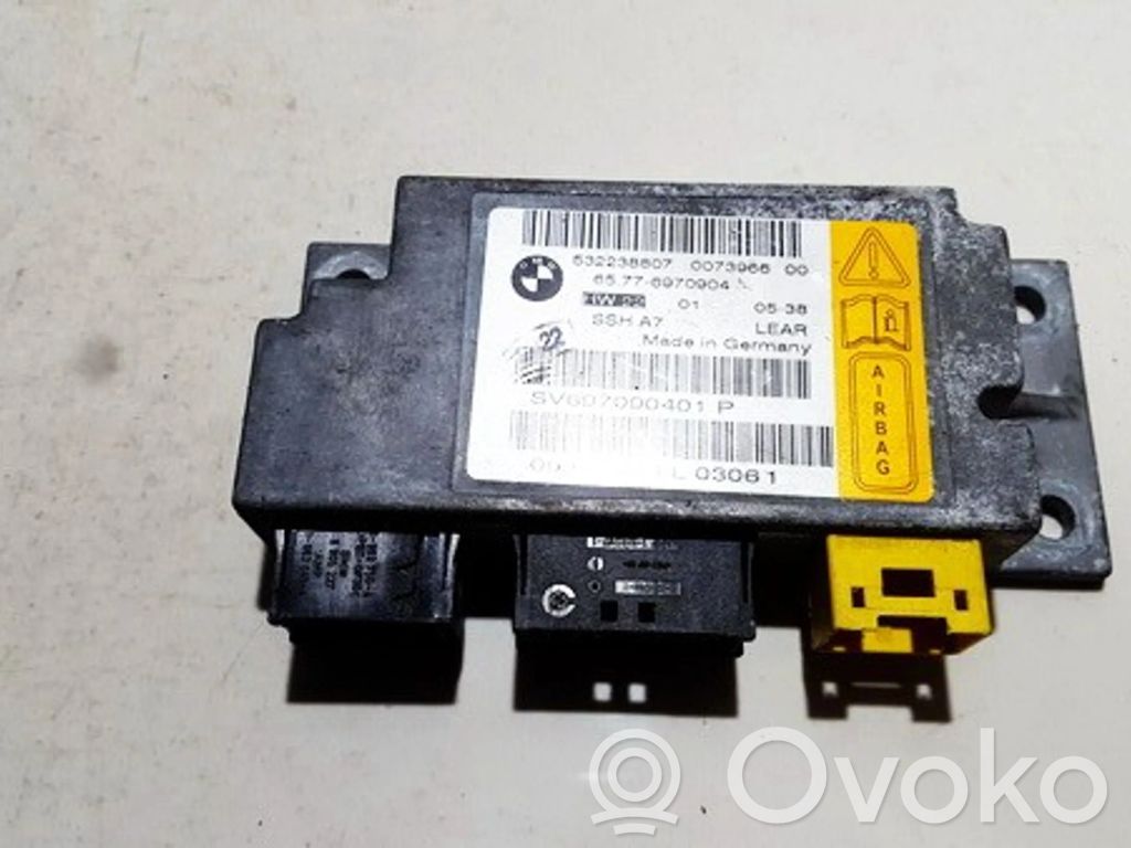 BMW 7 E65 E66 Unidad de control/módulo del Airbag 