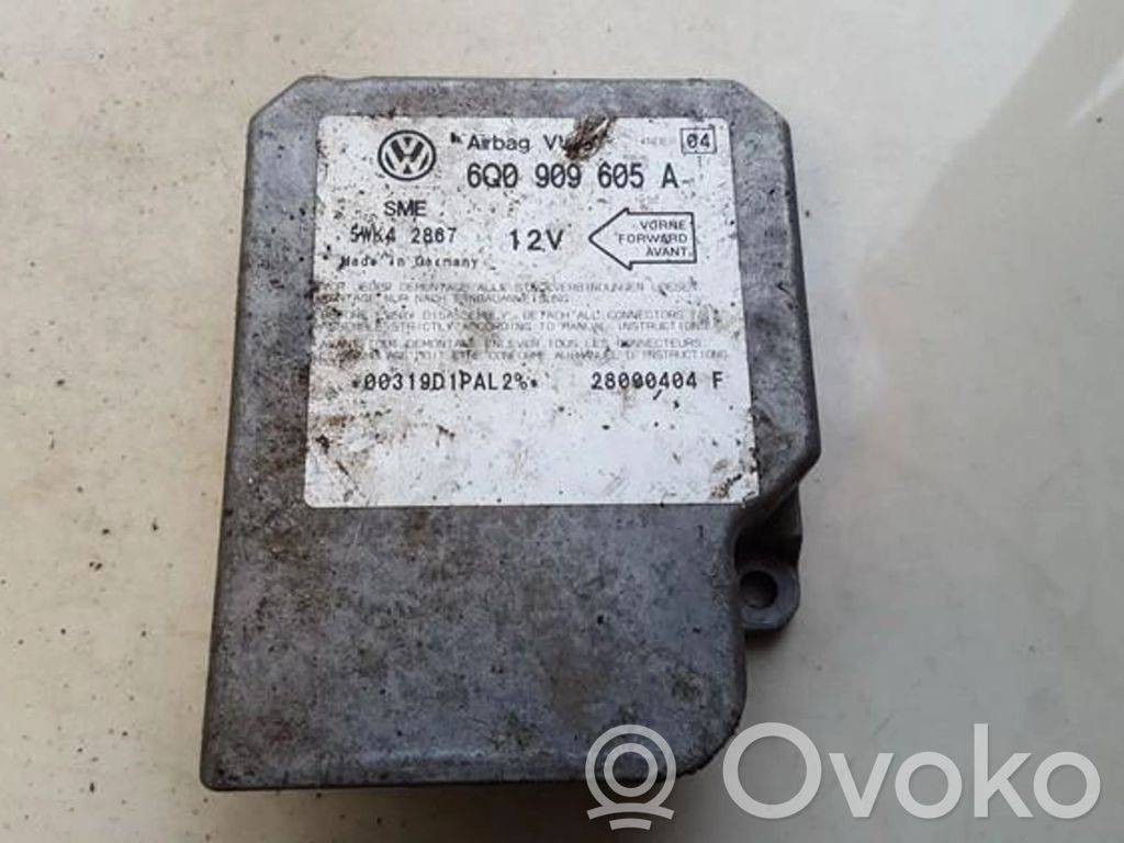 Centralina/modulo airbag   6Q0909605A,5WK42867,5WK42867,6Q0909605A