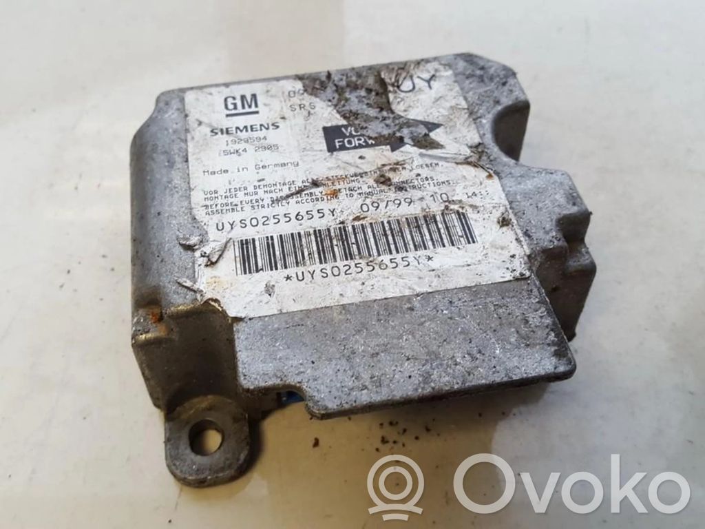 Unidad de control/módulo del Airbag   1923594,5WK42905,1923594,5WK42905