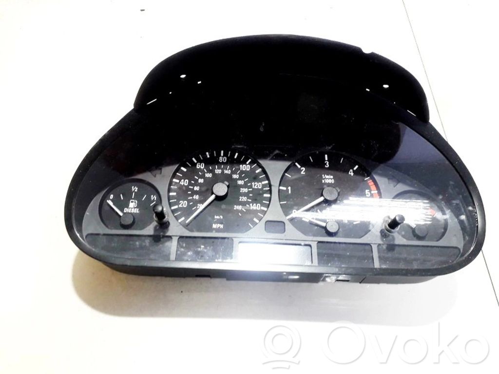 BMW 3 E46 Spidometrs (instrumentu panelī) 