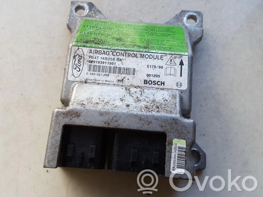 Unidad de control/módulo del Airbag   YS4T14B056BA,0285001396,0285001396,YS4T14B056BA
