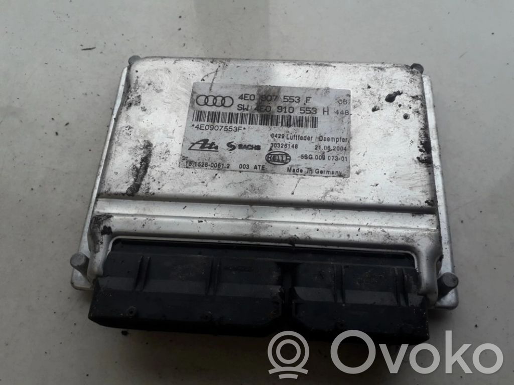 Module de commande suspension pneumatique arrière   4E0907553F,5SG00907301,4E0907553F,5SG00907301