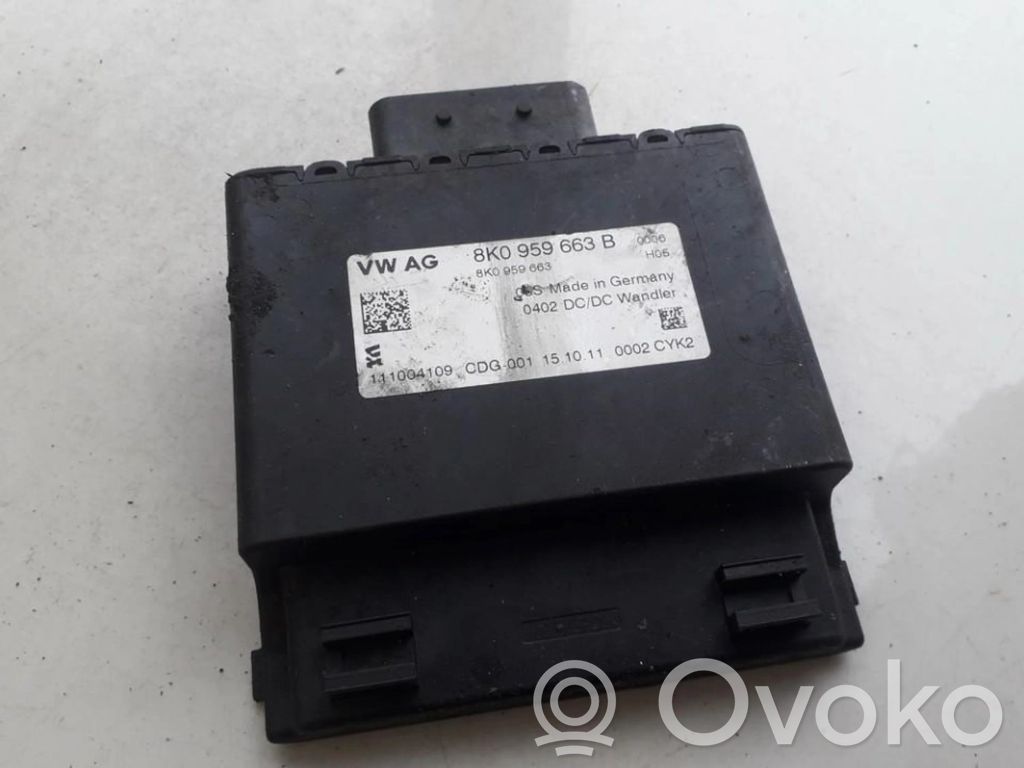 Autres unités de commande / modules   8K0959663B,111004109,111004109,8K0959663B