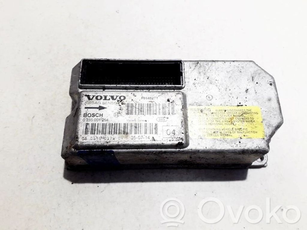 Volvo S80 Unidad de control/módulo del Airbag 