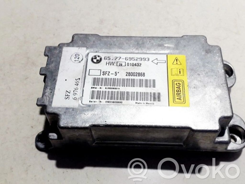 BMW 5 E60 E61 Unitate/modul de comandă airbaguri 