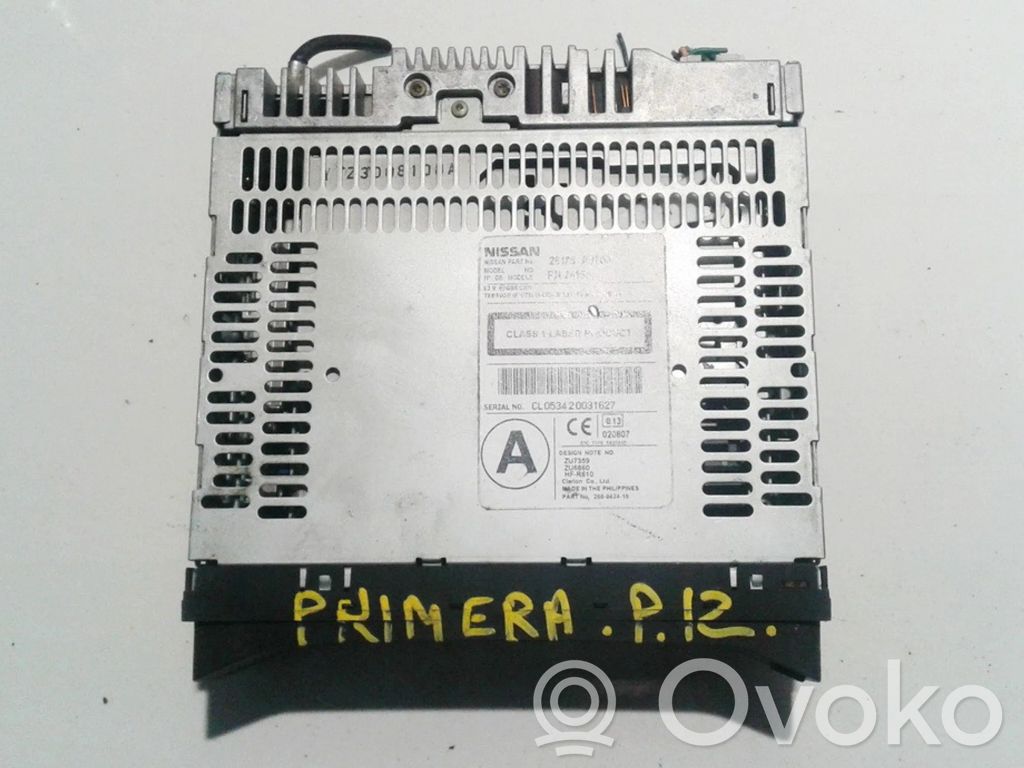 Nissan Primera CD/DVD player unitate navigație 
