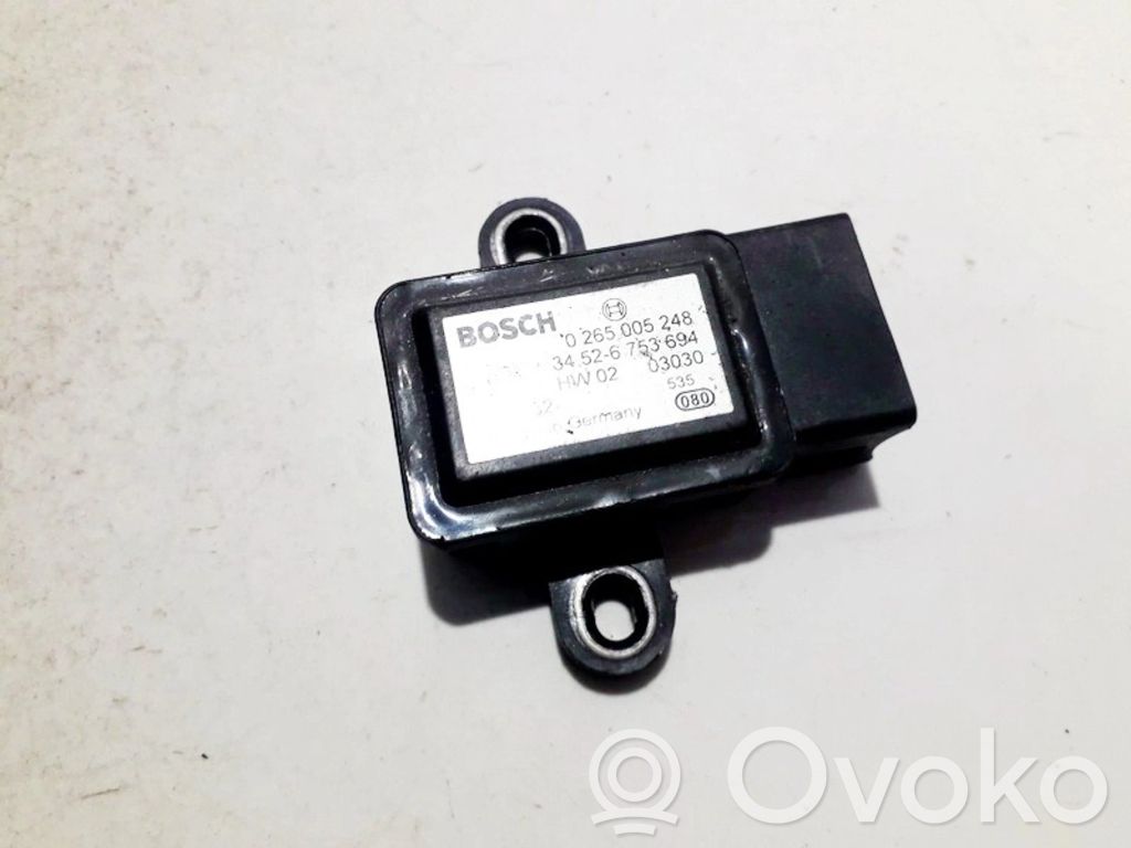 ESP Drehratensensor Querbeschleunigungssensor   34526753694,0265005248,34526753694