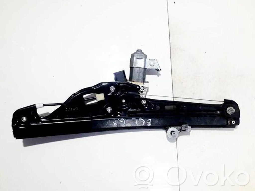 BMW 5 E60 E61 Regulador con motor de la ventanilla de la puerta corredera 