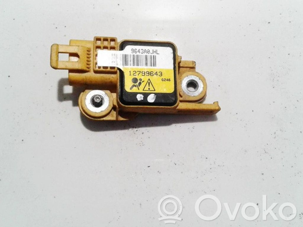 Sensor impacto/accidente para activar Airbag   12799643,9643A0JHL,12799643,9643A0JHL