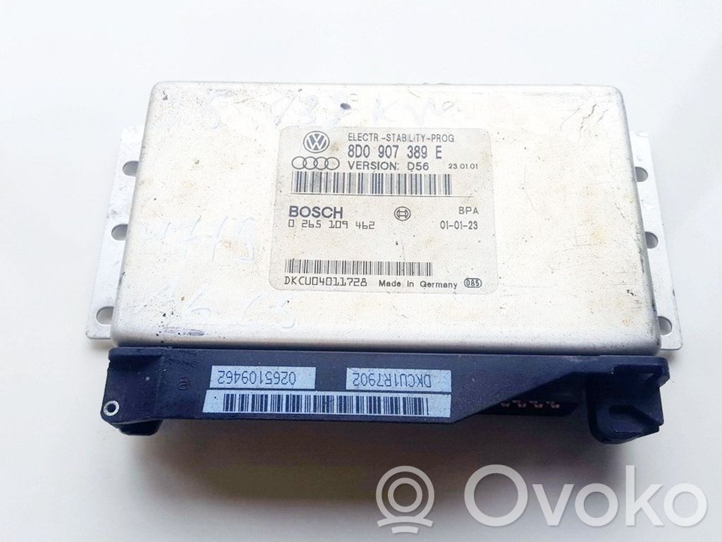ABS-Steuergerät   8D0907389E,0265109462,0265109462,8D0907389E