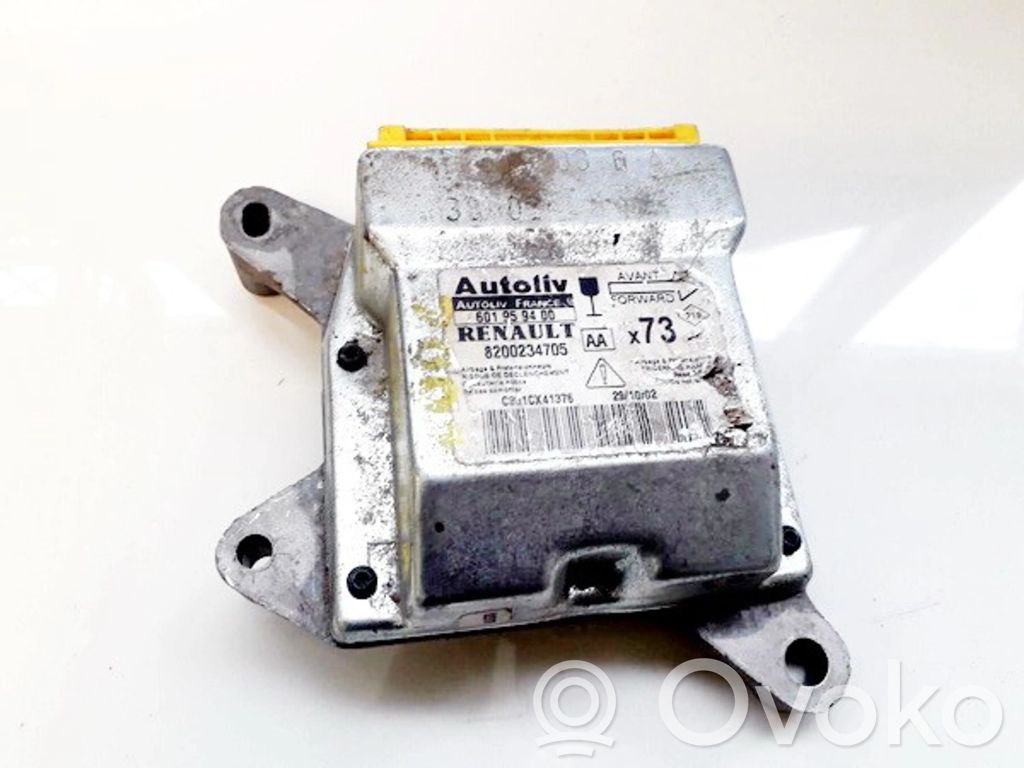 Airbag control unit/module   8200234705,601959400,8200234705