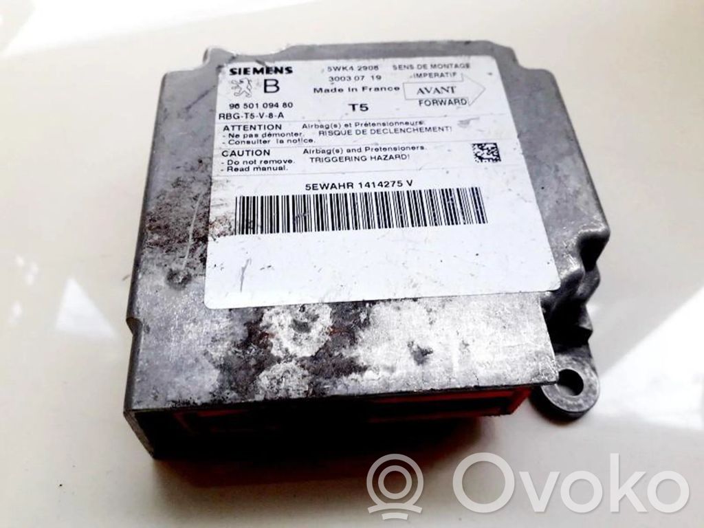 Peugeot 307 Airbag control unit/module 