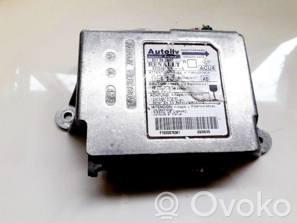 Renault Scenic II -  Grand scenic II Centralina/modulo airbag 
