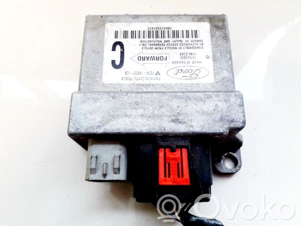 Airbag control unit/module   YC1A14B321CB,V184CCAB,28031253141C,CCAB,V184,YC1A14B321CB