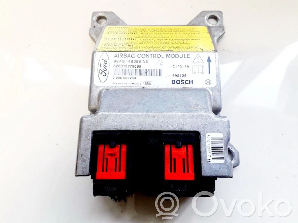 Airbagsteuergerät   98AG14B056AE,620019779099,620019779099,98AG14B056AE,990106