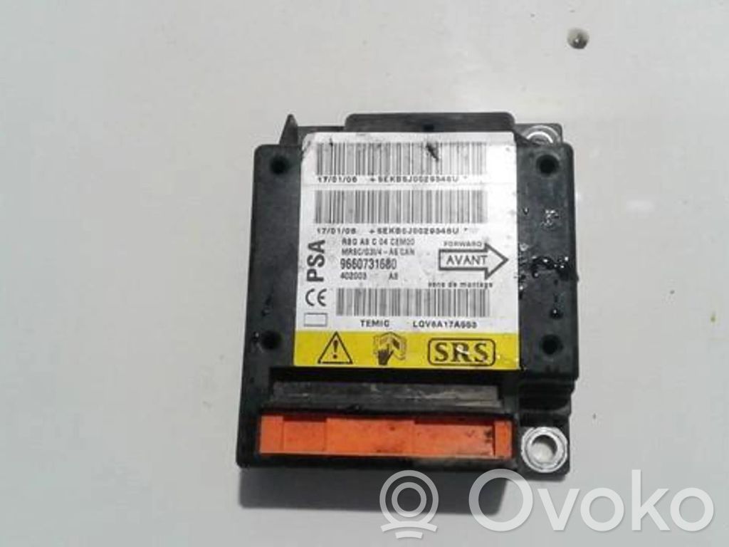 Citroen C3 Airbag control unit/module 