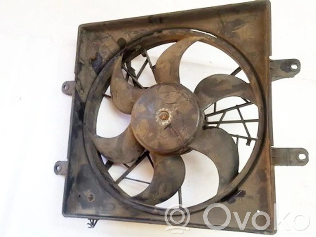 Hyundai Pony Radiator cooling fan shroud 
