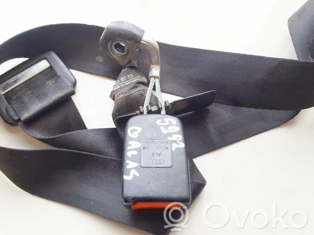 Audi 80 90 S2 B4 Klamra tylnego pasa bezpieczeństwa 