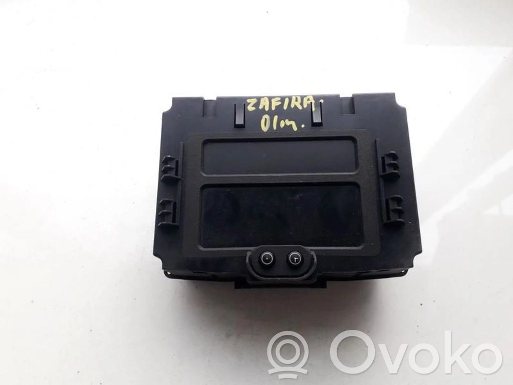 Opel Zafira A Monitor/display/piccolo schermo 