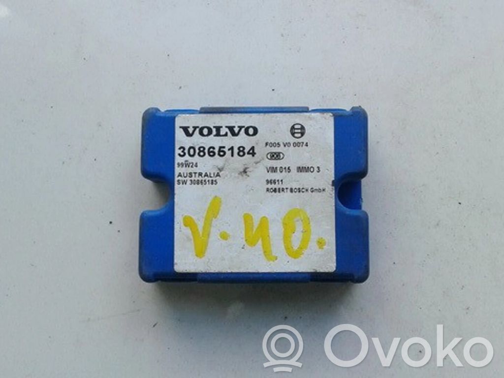 Volvo S40, V40 Unitate/modul comandă imobilizator 