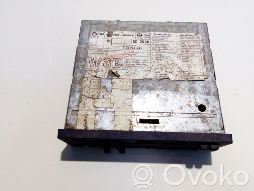 Opel Astra G Unidad delantera de radio/CD/DVD/GPS