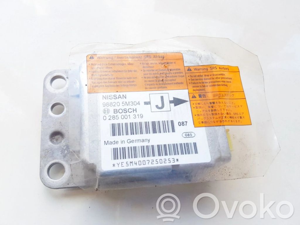 Nissan Almera N16 Centralina/modulo airbag