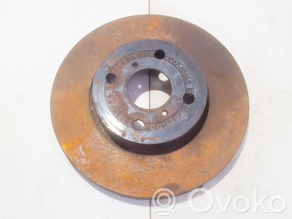 Toyota Yaris Disco del freno anteriore