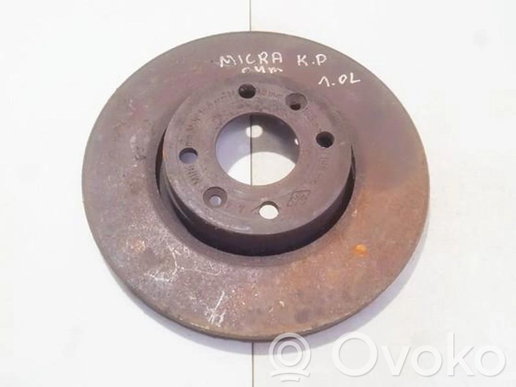 Nissan Micra Disco del freno anteriore