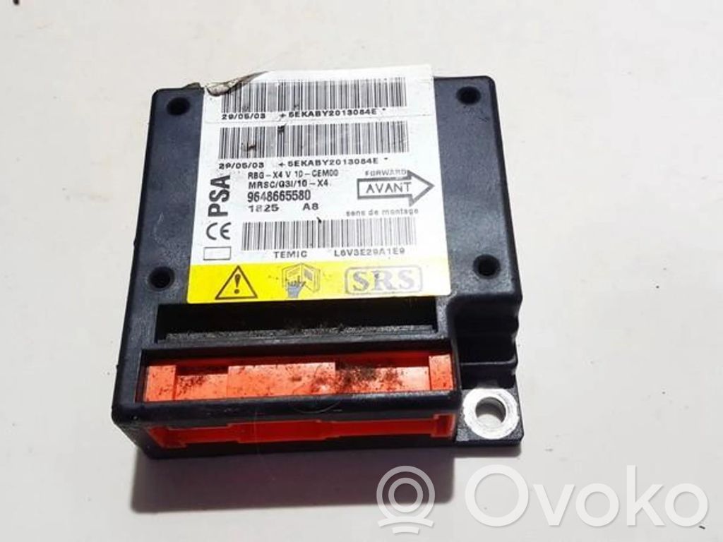 Turvatyynyn ohjainlaite/moduuli   9648665580,L6V3E29A1E9,5EKABY2013084E,9648665580,L6V3E29A1E9