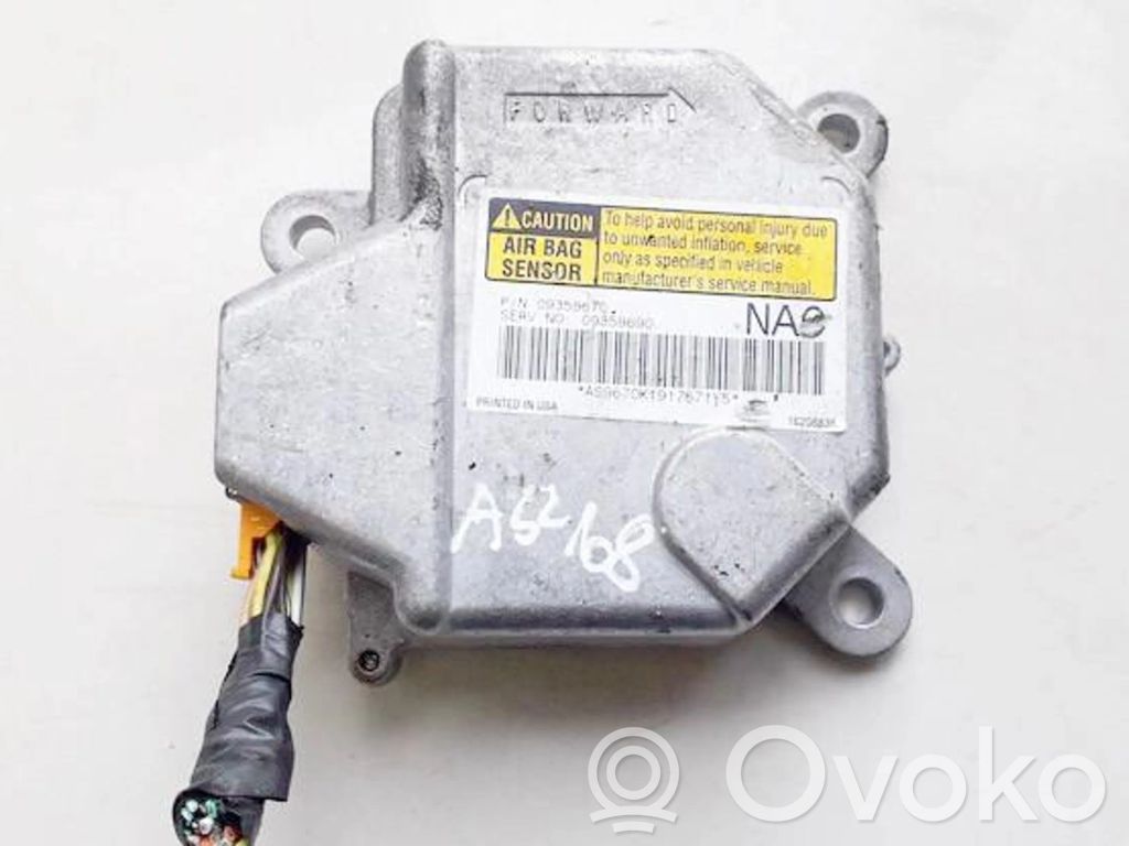 Chevrolet Venture Sterownik / Moduł Airbag 