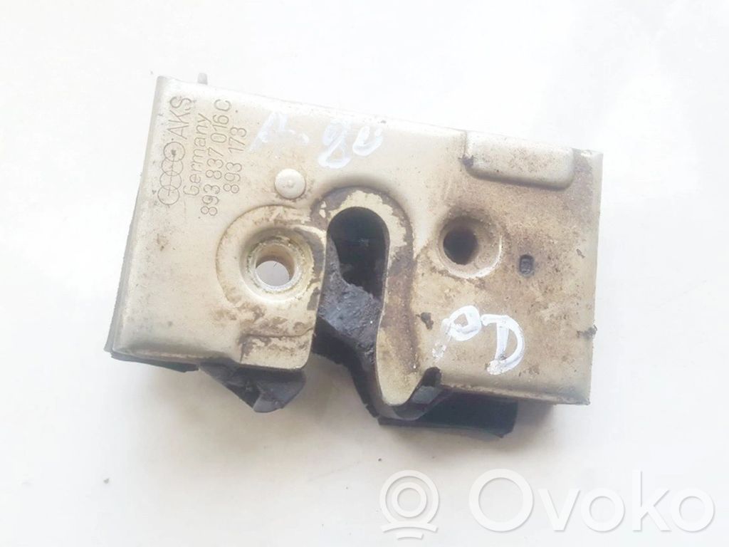 Audi 80 90 B3 Cerradura de puerta delantera 