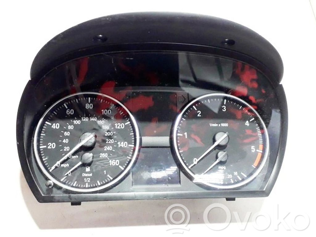 BMW 3 E90 E91 Geschwindigkeitsmesser Cockpit 
