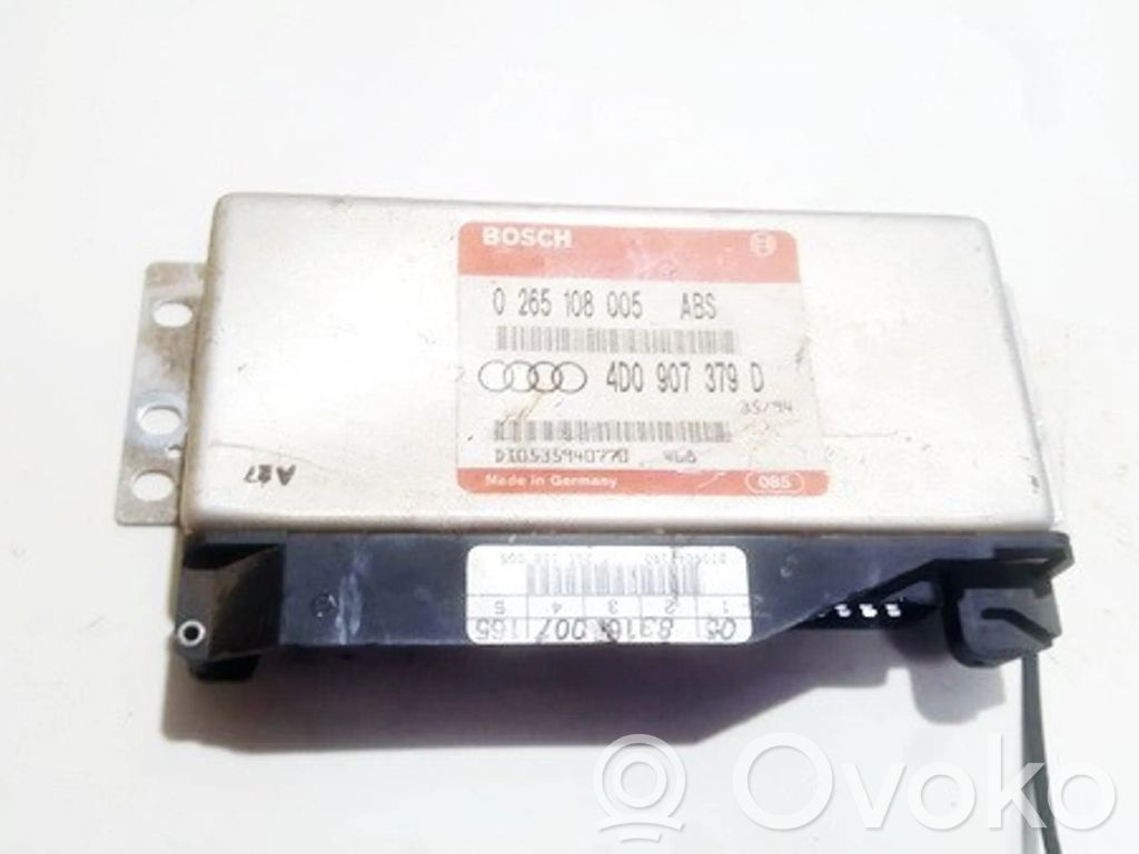ABS-Steuergerät   4D0907379D,0265108005,4D0907379D