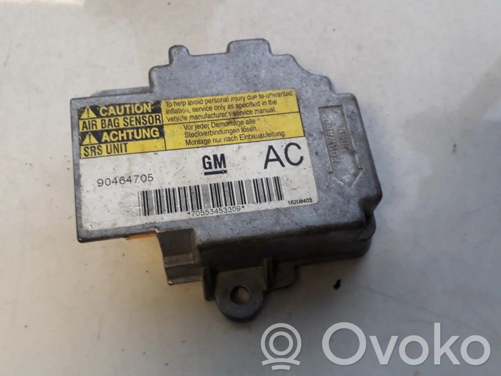 Opel Vectra B Unidad de control/módulo del Airbag 