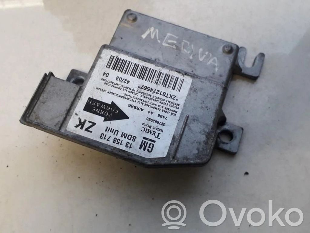 Centralina/modulo airbag   13158713ZK,327963935,13158713ZK,327963935