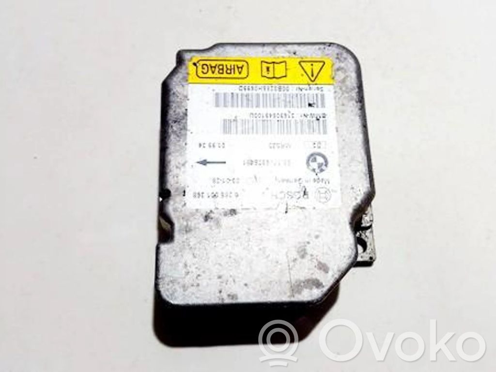 BMW 3 E46 Unitate/modul de comandă airbaguri