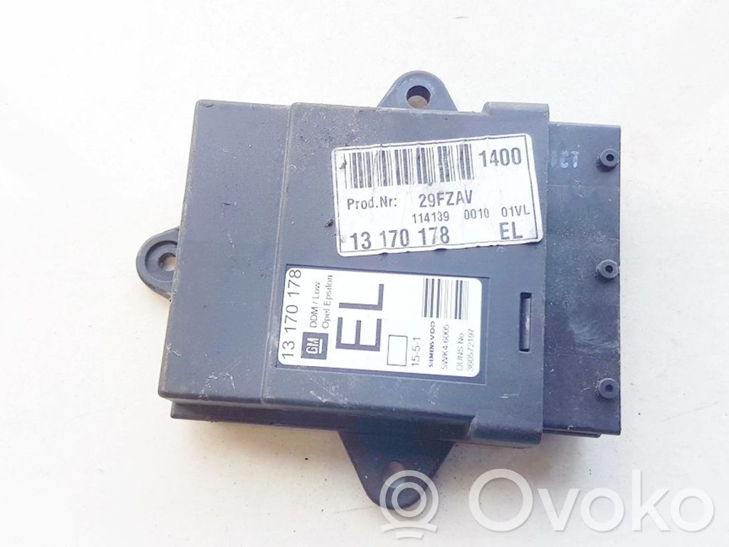 Unité de commande module de porte   13170178,5WK46005,13170178,5WK46005