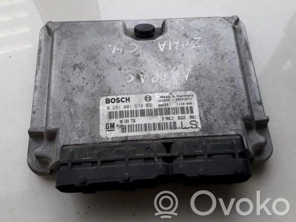 Opel Astra G Centralina/modulo del motore 