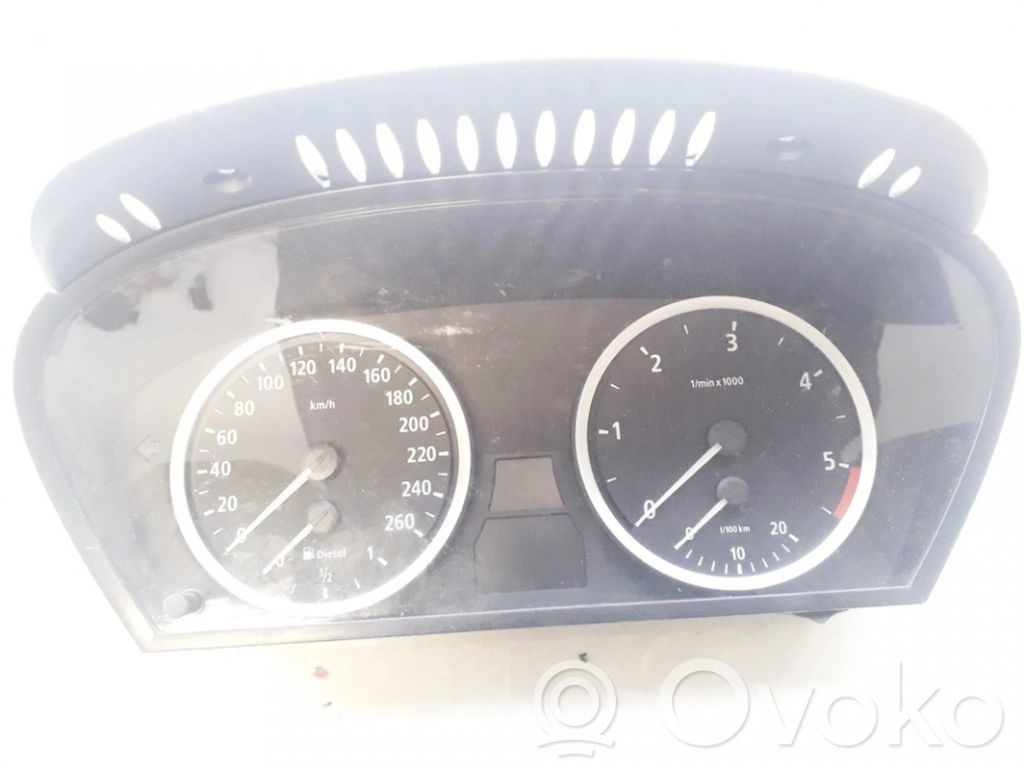 BMW 5 E60 E61 Vitezometru (grup de instrumente) 